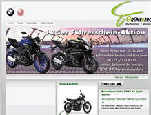 Tablet Screenshot of grueneberg.com